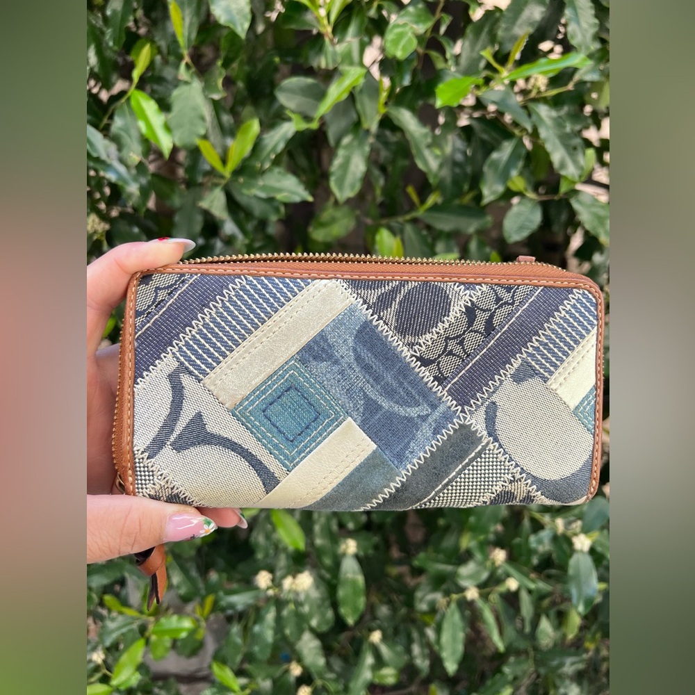 Coach 2008 Carly Patchwork denim - image 15